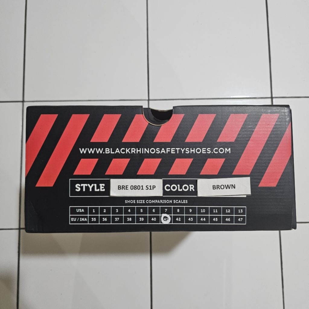 Safety shoes 0801 Black Rhino Exclusive Brown | APD