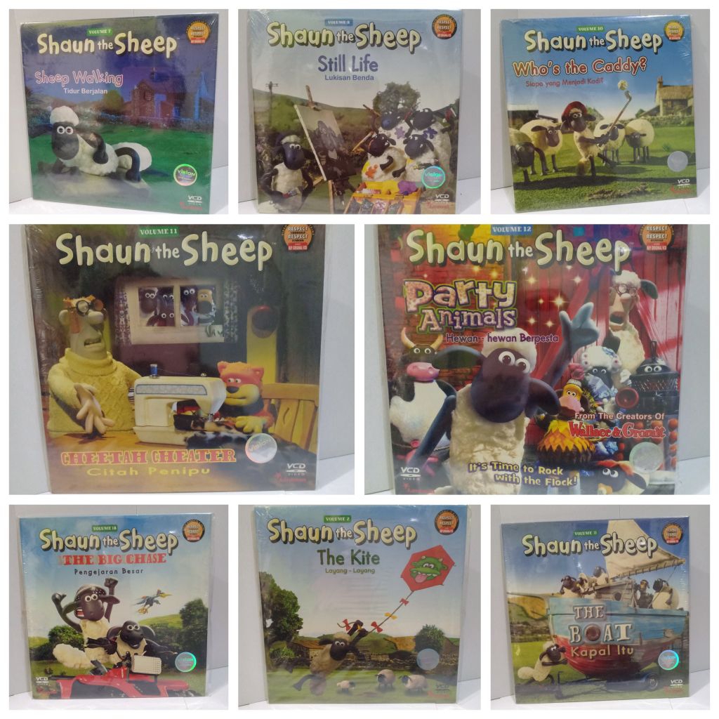 VCD FLM ANAK SHAUN THE SHEEP VOL 1 RANDOM