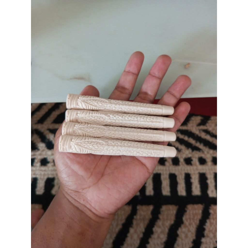 pipa once pipa sari gading panjang 10 sampai 12 semi ukir