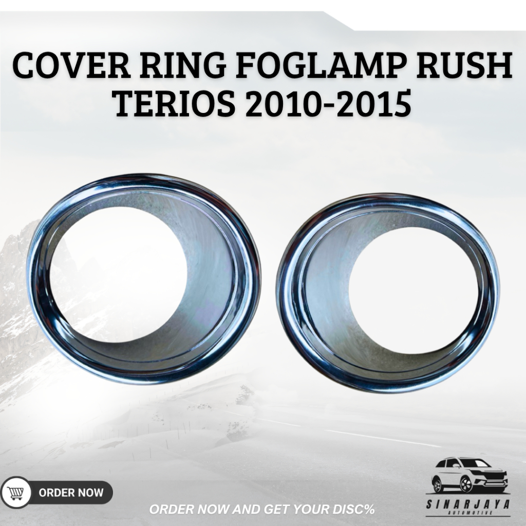 COVER RING FOGLAMP RUSH TERIOS 2010-2015
