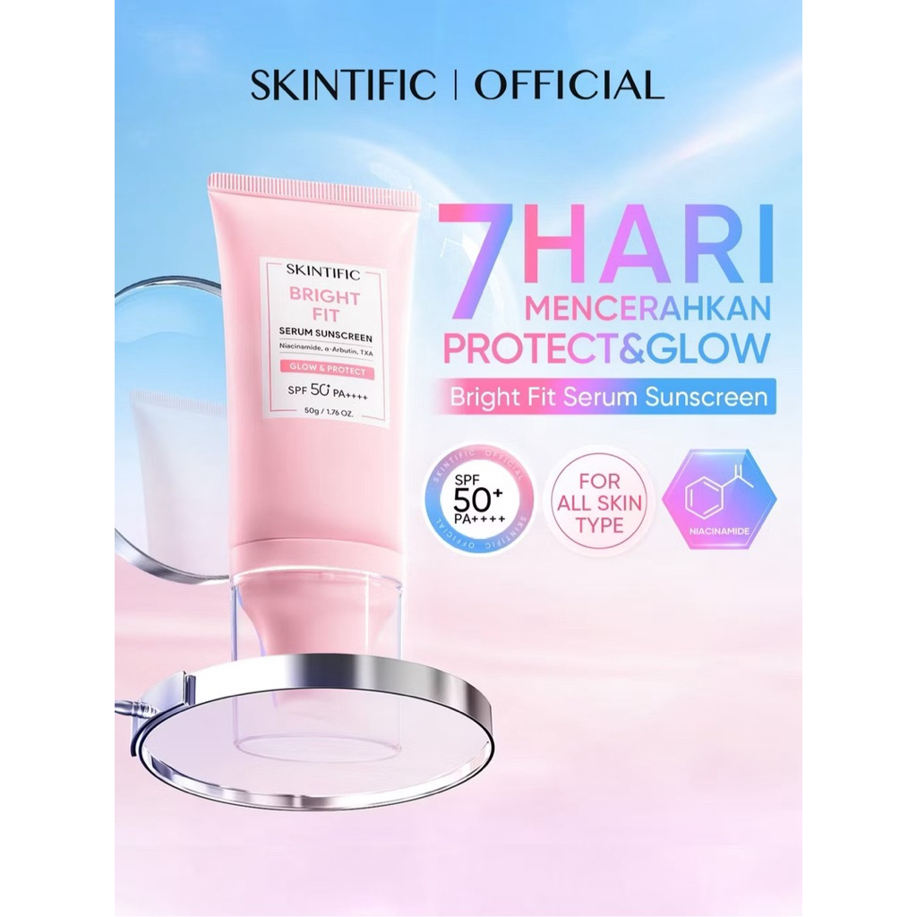SKINTIFIC BRIGHT FIT SERUM SUNSCREEN / SKINTIFIC SERUM SUNSCREEN / SKINTIFIC SUNSCREEN