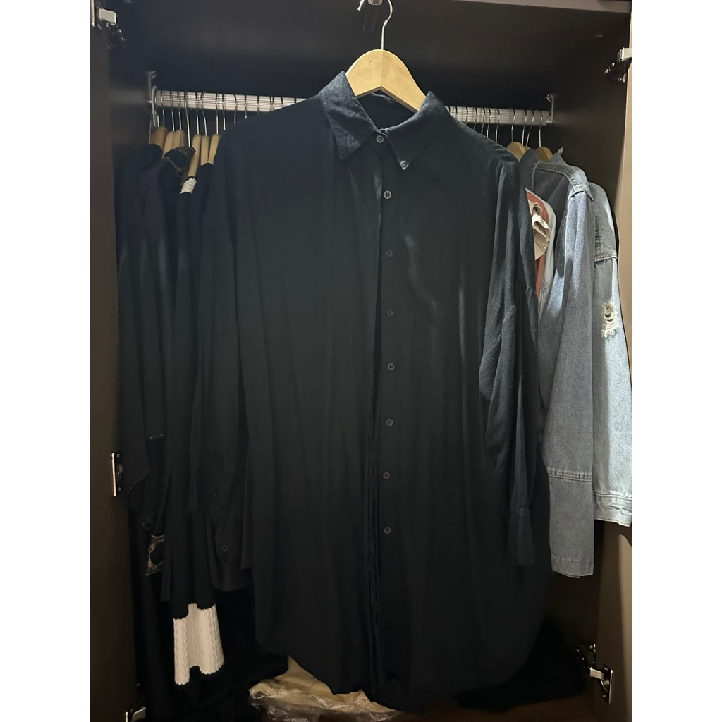 [PRELOVED] TUNIQ HITAM POLOS