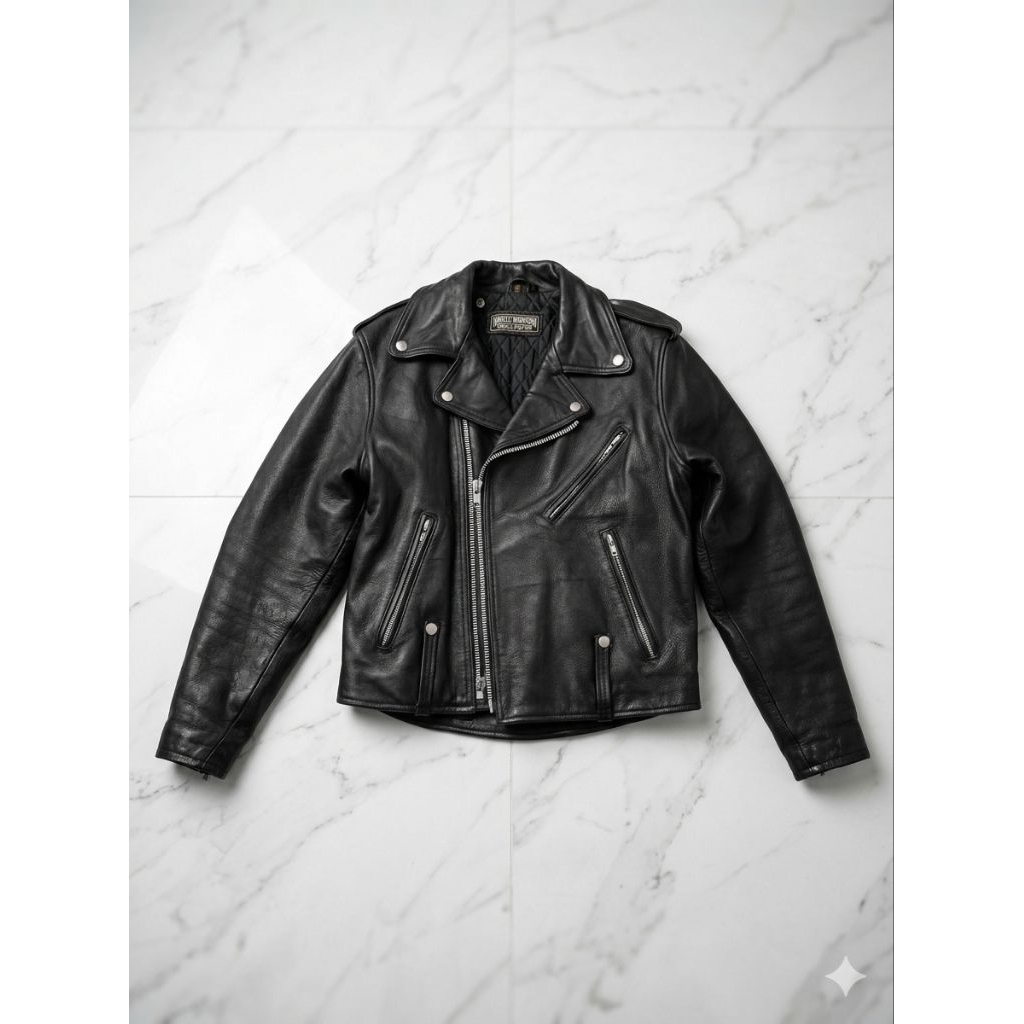 jaket kulit Harley Davidson
