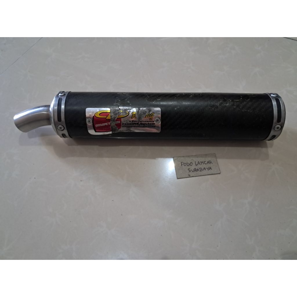 silincer silencer selencer knalpot racing carbon 2 tak CLD competision racing