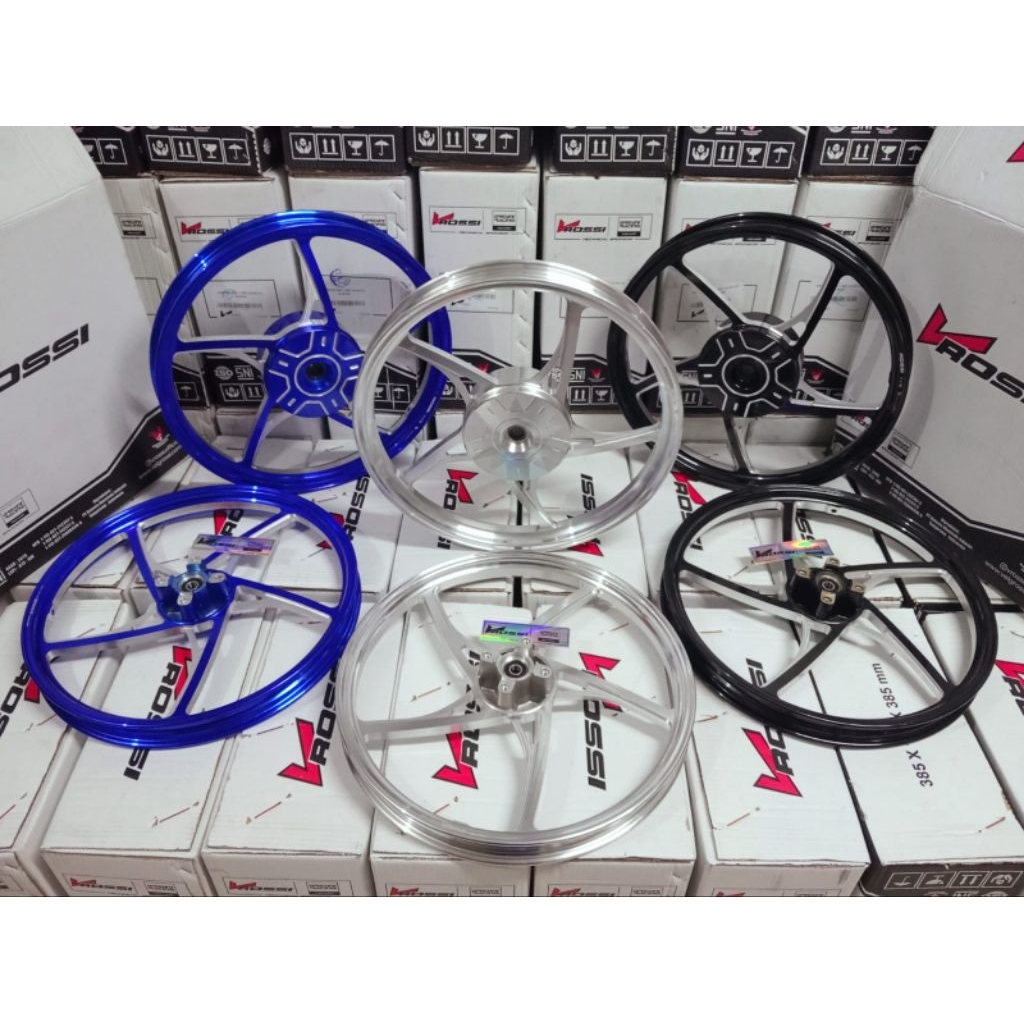 VELG/PELAK RACING V ROSSI SPRINT SAMURAI KZR RING 17 VARIO 125 VARIO 150 BEAT KARBU BEAT FI SCOOPY K