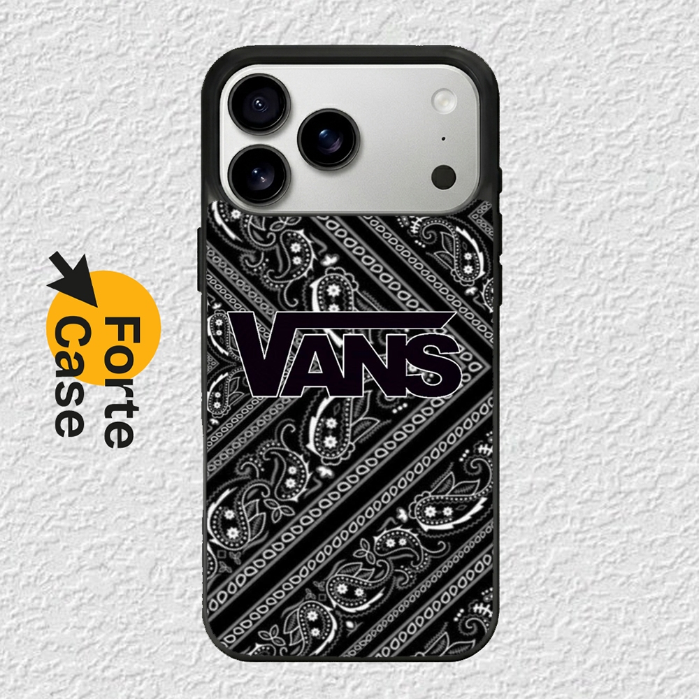 Hybrid Case Casing Softcase iPhone 17 16 15 14 13 12 11 Pro Max Mini Plus X Xs Max XR Vans Batik