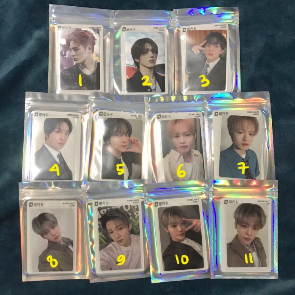 [READY STOCK] PC QQ NCT DREAM BEAT IT UP MARK JENO HAECHAN JAEMIN CHENLE JISUNG BIU BINTANG STAR 1 2