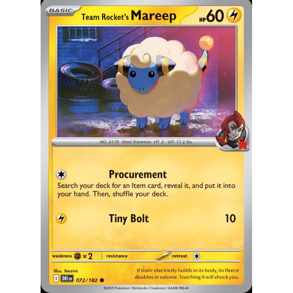 Tcg Pokemon Electrike DRI