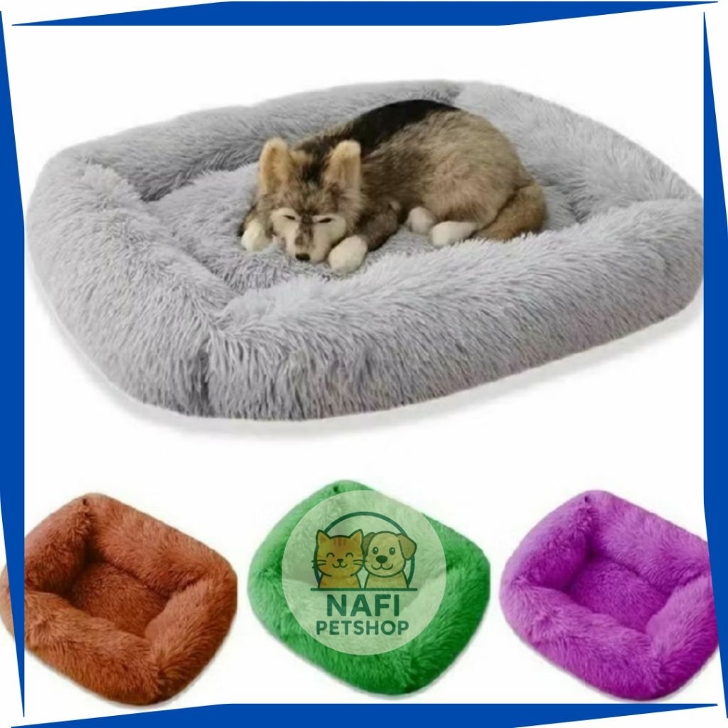 Kasur Kucing Bulu | Alas Kucing Bulu | Bantal Kucing Bulu