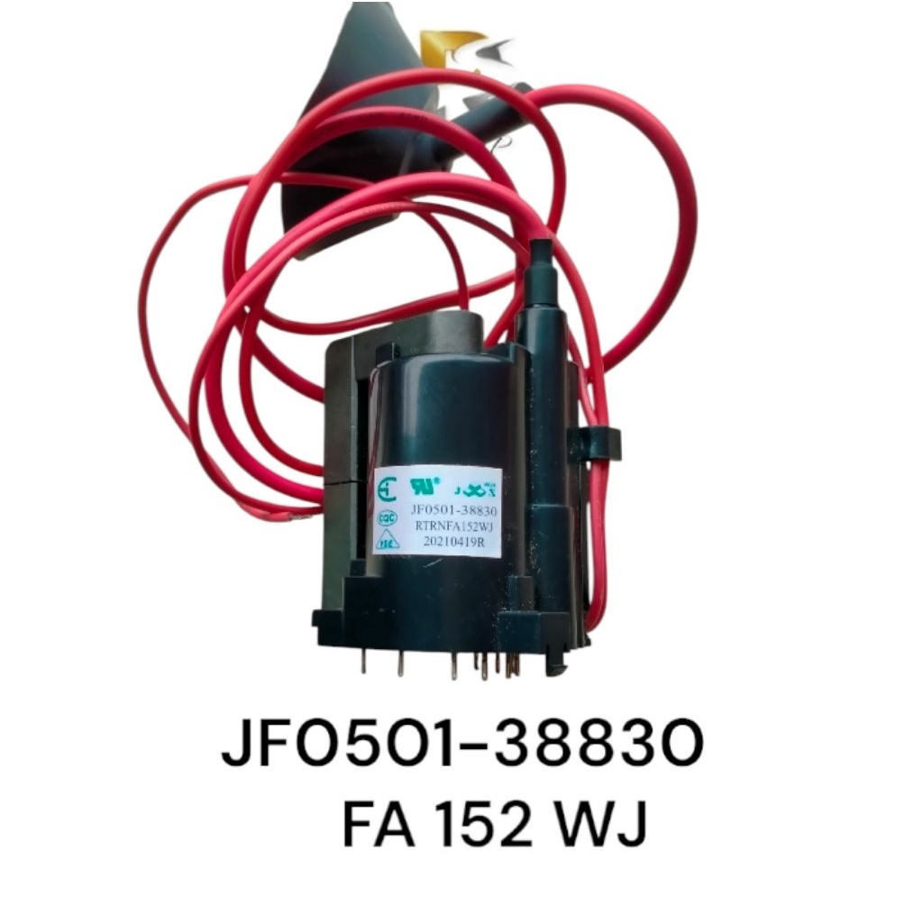 Flyback TV JF0501-38830 FA 152 WJ Transformer Bertegangan tinggi Untuk TV Tabung Sharp 29 inchi Slim