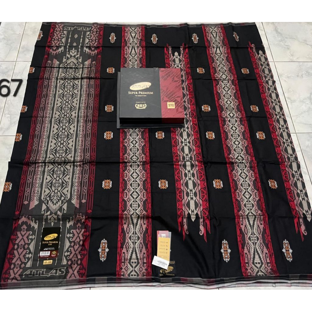 SARUNG ATLAS SUPER PREMIUM SONGKET S.970 GOLD