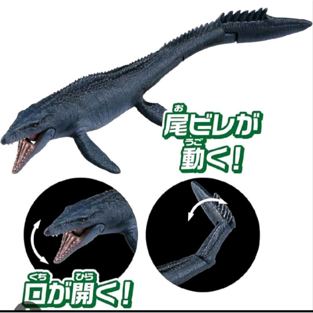 Takara Tomy Ania Jurassic World Mosasurus Loose