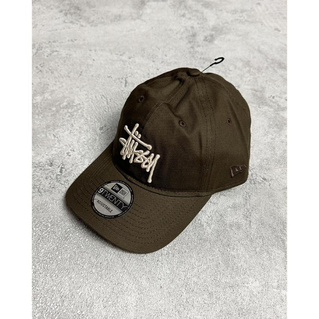 Stussy NEW ERA 9TWENTY BASIC STRAPBACK Walnut