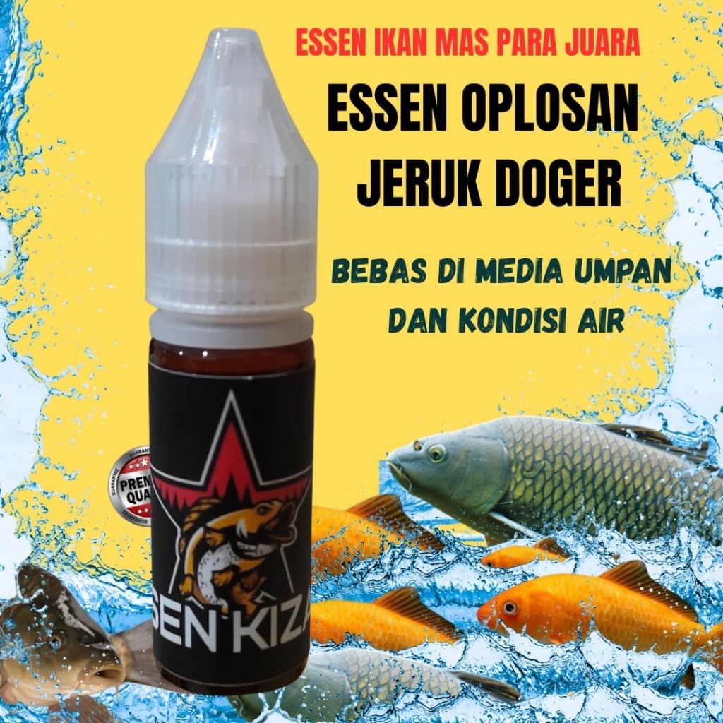 ESSEN OPLOSAN JERUK DOGER ESSEN IKAN MAS AROMA JERUK DOGER 15ML