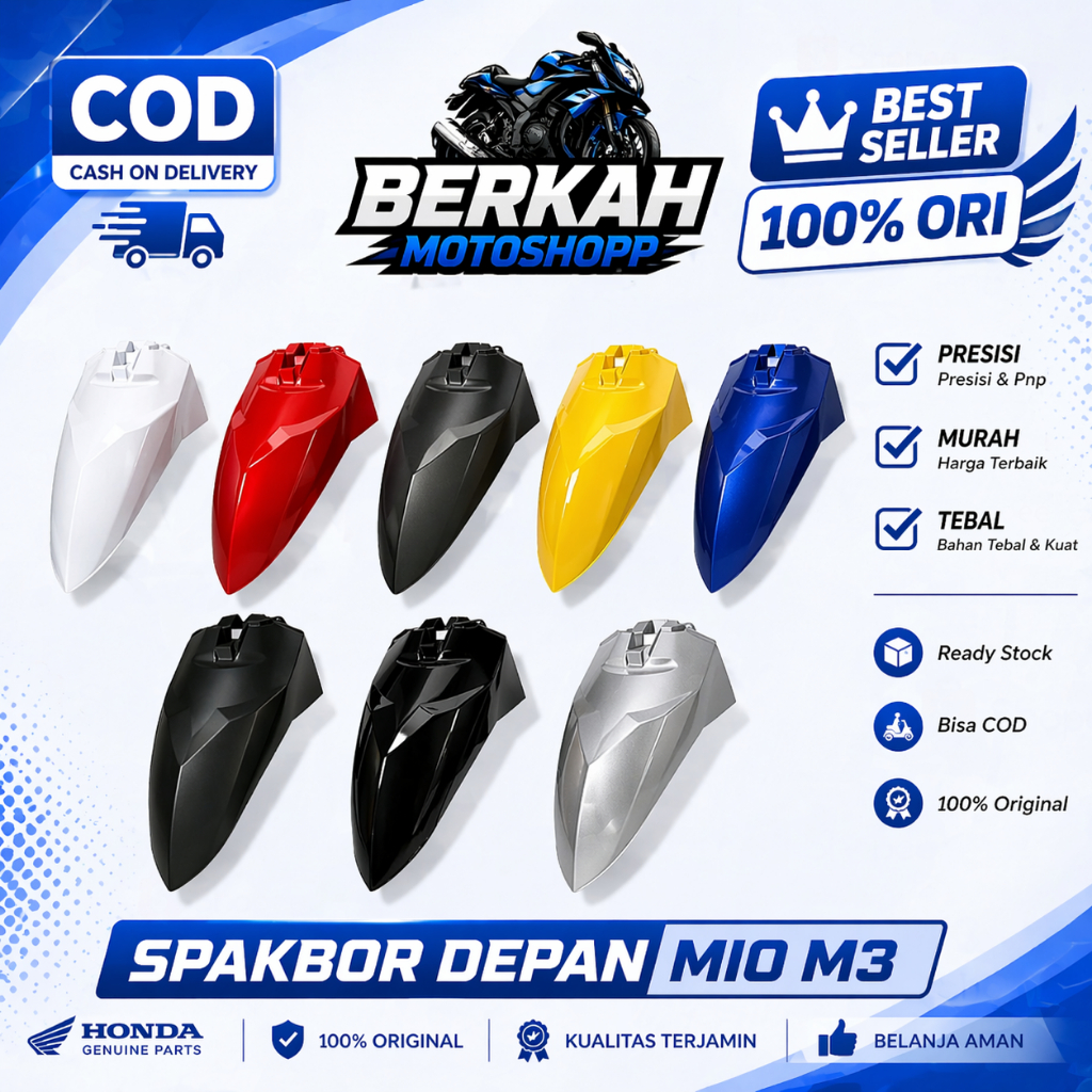 Spakbor Slebor Front Fender Depan Mio M3 Yamaha Mio Z 125 Spakbor Depan Variasi Warna