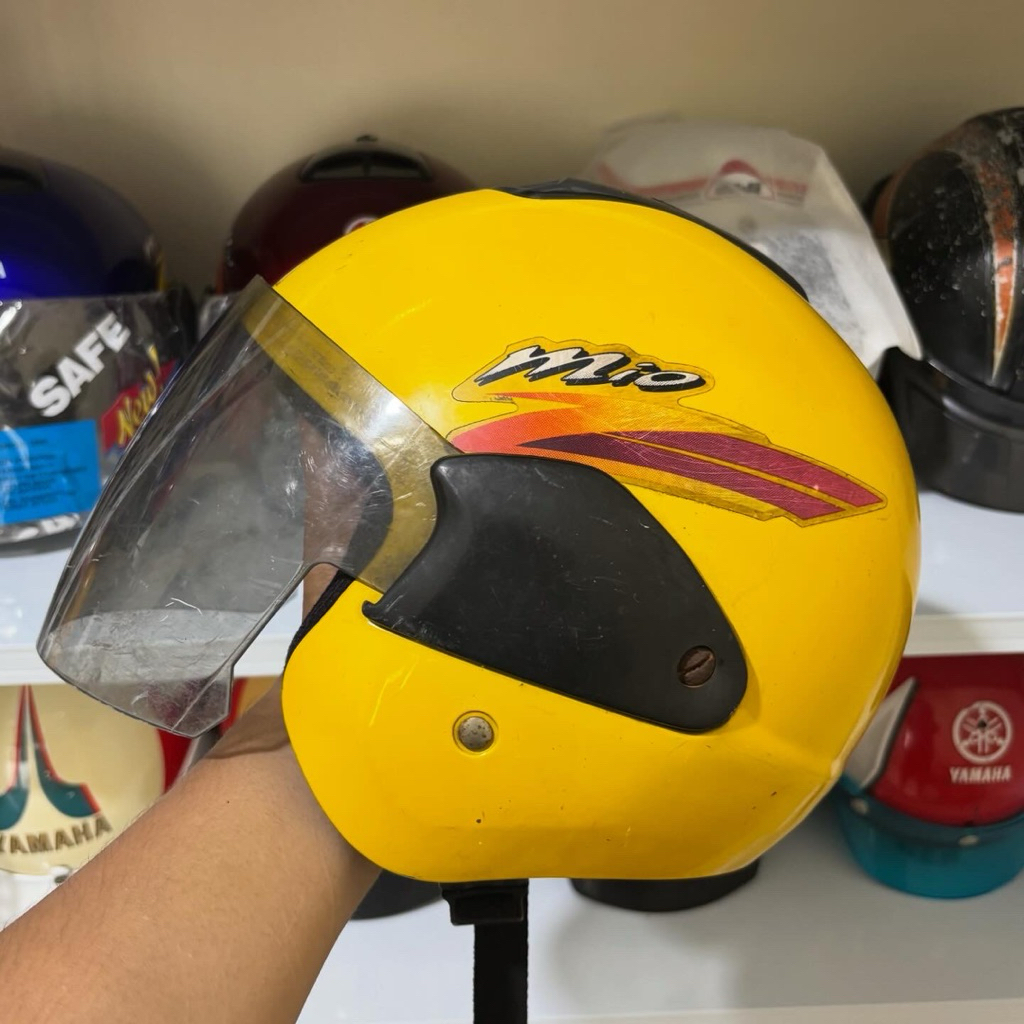 HELM LAWAS, JADUL, KLASIK YAMAHA MIO SPORTY ORIGINAL