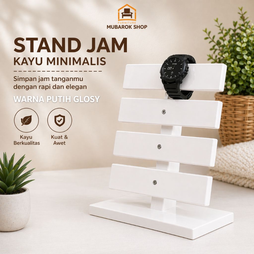 PAJANGAN JAM TANGAN STAND JAM DISPPLAY JAM RAK JAM TANGAN TEMPAT JAM WADAH JAM PENJANGGA JAM TANGAN 