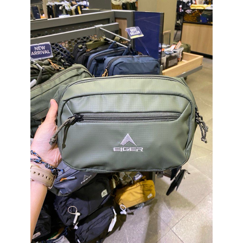 FORLOUGHT WAISTBAG EIGER / TAS SLEMPANG TAS PINGGANG PRIA EIGER