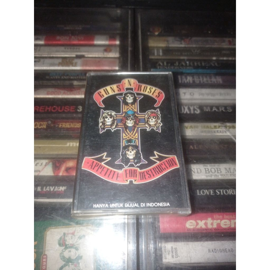 Kaset Pita Guns N Roses - Appetite for Destruction