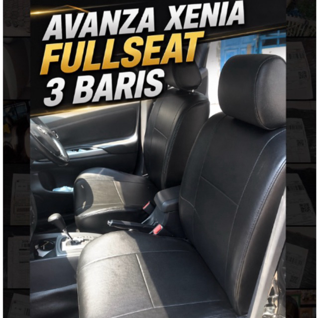 SARUNG JOK MOBIL AVANZA XENIA 2016-2017-2018-2019-2020-2021 FULLSEAT
