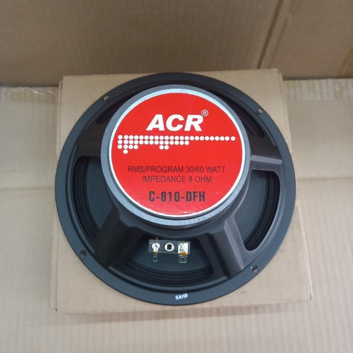 Speaker Komponen ACR 8 inch Full Range C-810-DFH Original 60 Watt | ACR C 810DFH 8in 8" 60W 8inchi S