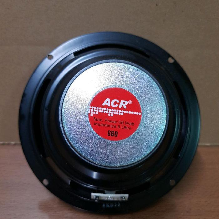 Speaker Komponen ACR 6 inch Woofer 660 Original 60 Watt | ACR 660 6in 6" 60W 6inchi Woofer Bass Spea