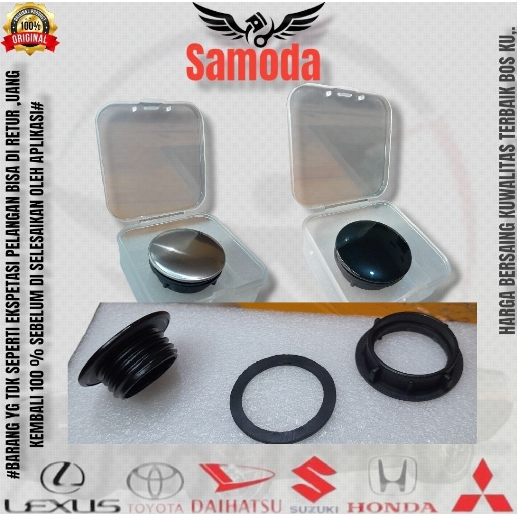 Tutup Delete Lubang Wiper Bagasi Belakang Umum Universal Utk Semua Mobil/Rear Wiper Delete Kit.