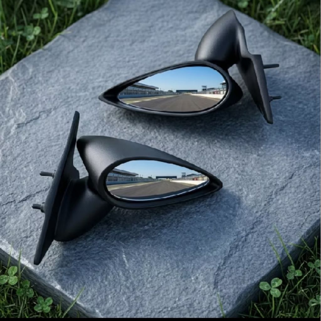 Spion Mobil Custom Kaca Cembung Model Lipat untuk Futura dan T120SS, 1 Set Kanan Kiri