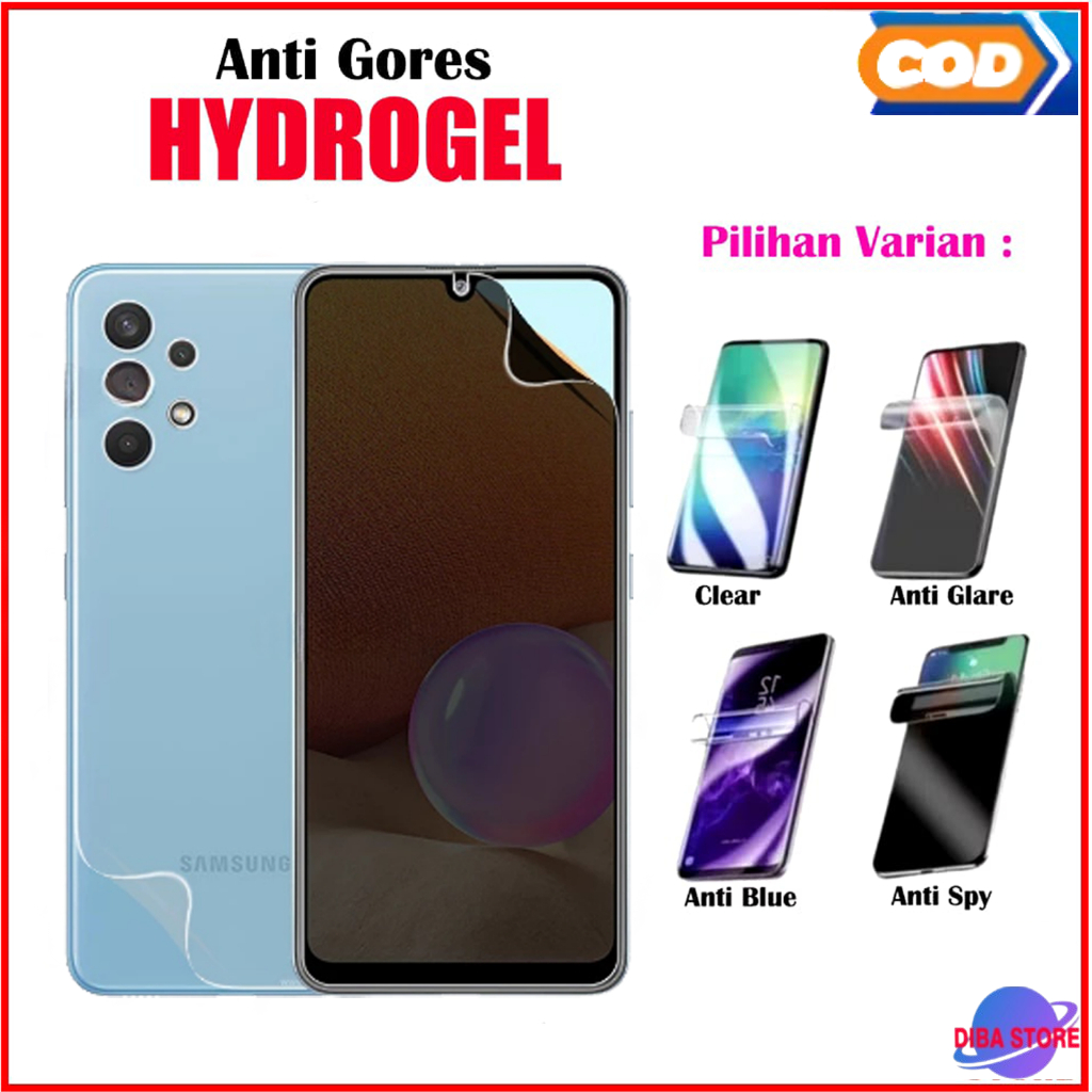 Anti Gores HYDROGEL to SAMSUNG A52 4G/ A52 5G / A52s 5G Screen Protector Jelly