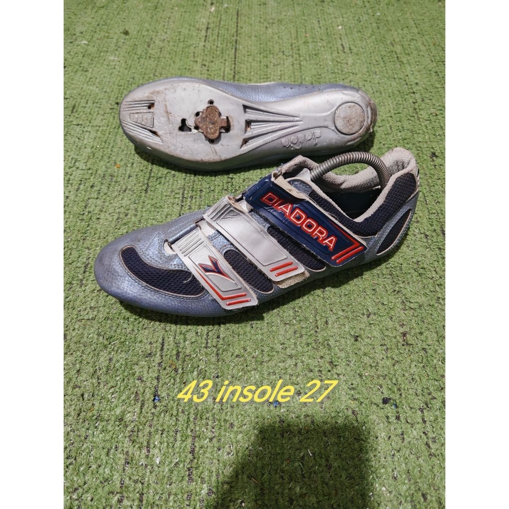 sepatu sepeda multi cleat s43 diadora
