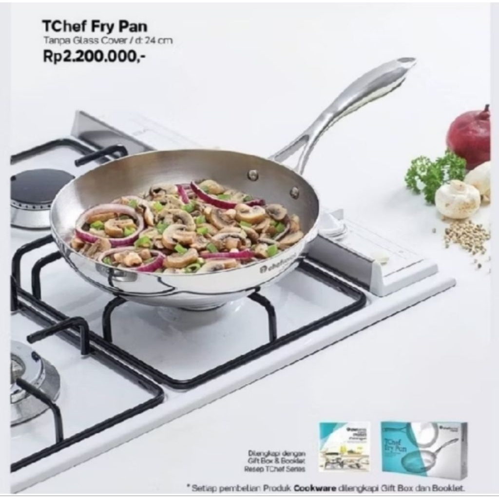 T CHEF SERIES FRY PAN 24CM TUPPERWARE