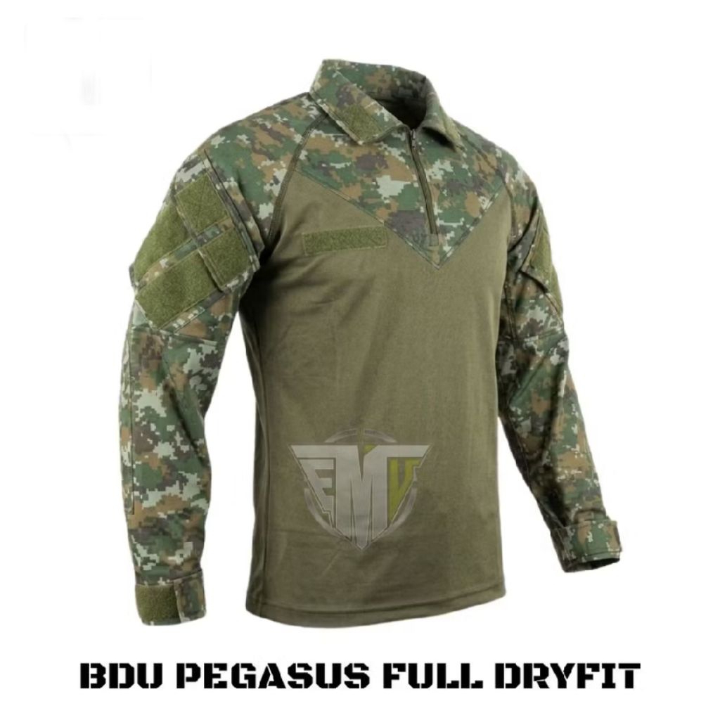 KAOS BDU MALVINAS DRYFIT KAOS BDU TACTICAL KAOS BDU TNI FULL DRYFIT
