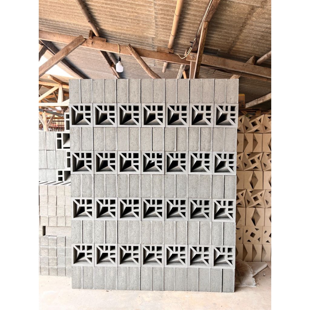 Roster Beton Minimalis Motif Diamon Bisa Cod