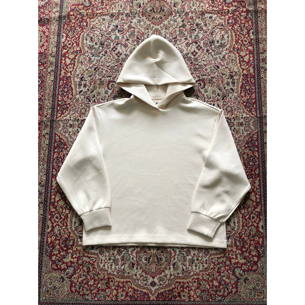 Uniqlo dry sweet hoodie boxy jacket