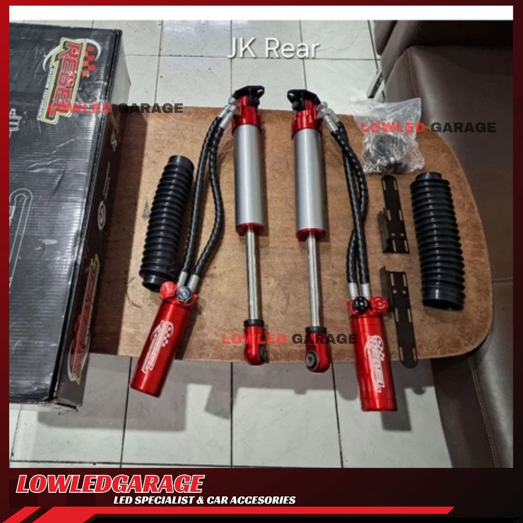 SHOCKBREAKER SHOCK REBEL RESERVOIR ADJUSTER JEEP WRANGLER JK RUBICON