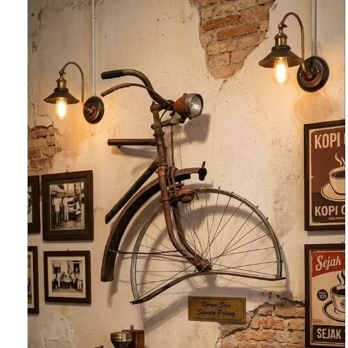 Onthel Hiasan dinding cafe vintage onthel hiasan cafe onthel jadul hiasan cafe hotel hiasan hotel hi