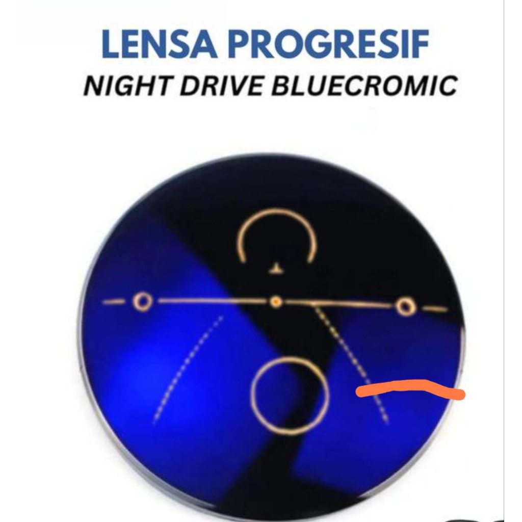 Lensa Progresif Bluecromic Drive