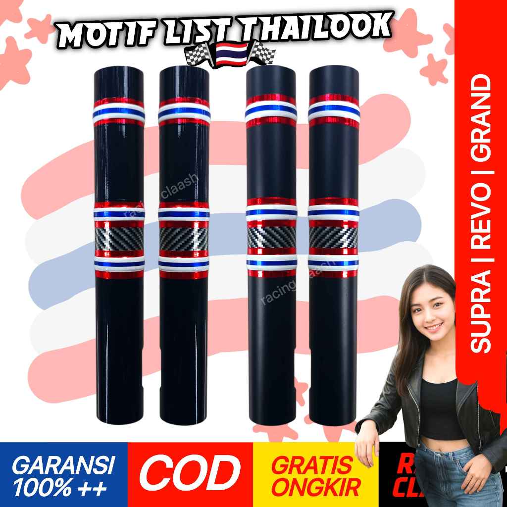 Racing Claash Cover Shock Sok Depan Supra Revo Grand  List Thailook Style Thailand X Fit Gtr Old New