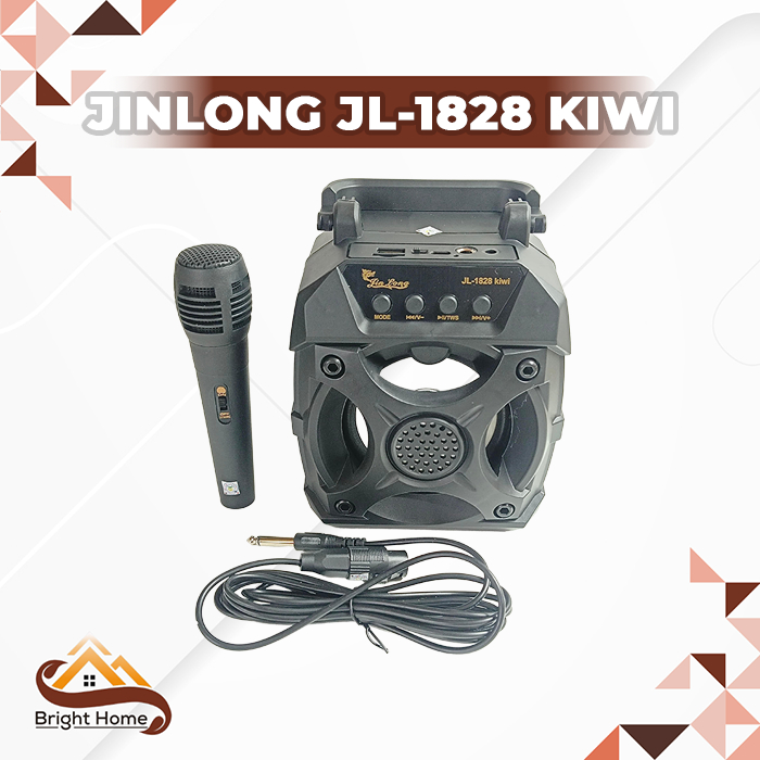 JINLONG JL-1828 Speaker Aktif 4.5 Inch Portable Wireless Kiwi