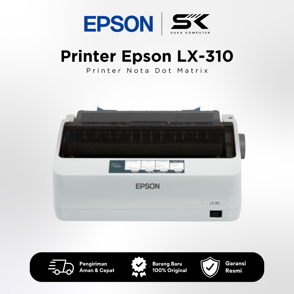 Printer Epson LX-310 Dot Matrix Printer Nota Invoice