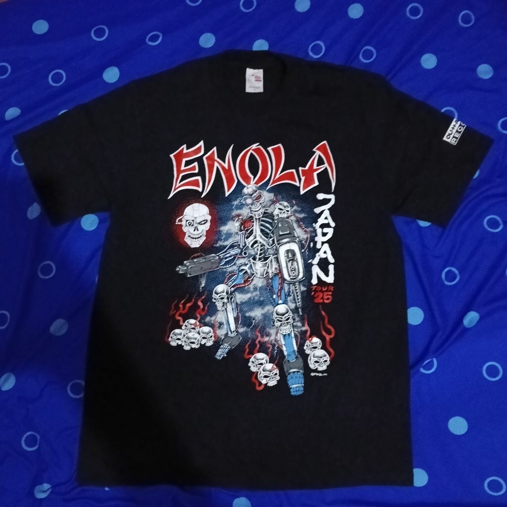 Kaos band ENOLA - JAPAN TOUR - Size L original