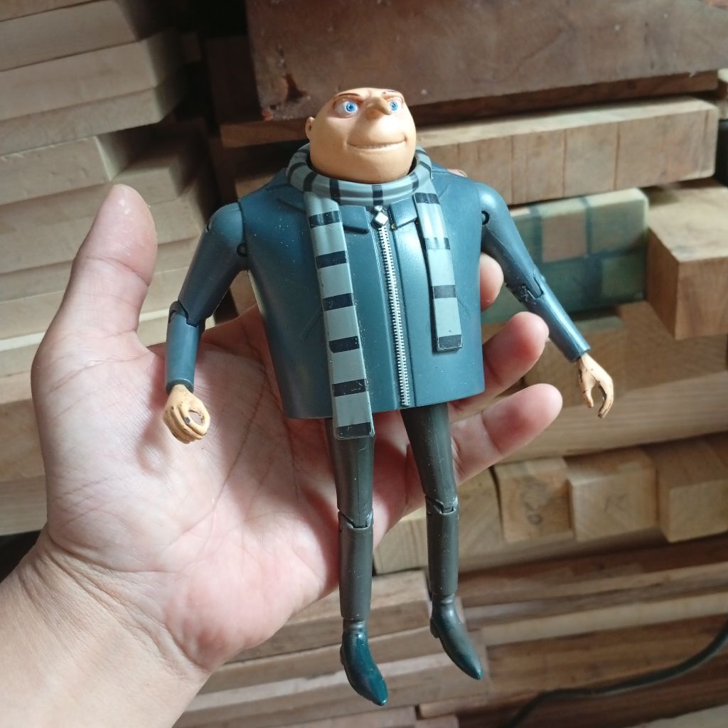 thinkway toys Minions gru figure artikulasi