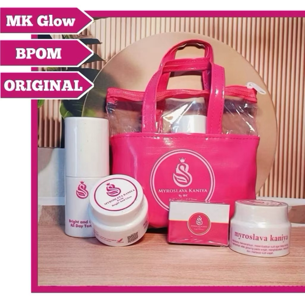 READY MK GLOW SKIN BY MYROSLAVA KANIYA ORIGINAL
