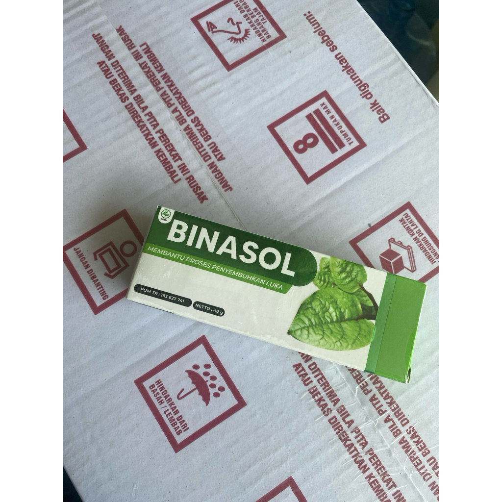 Binasol Gel Herbal 40 Gram - Akselerasi Penyembuhan, Antiinflamasi, Antimikroba