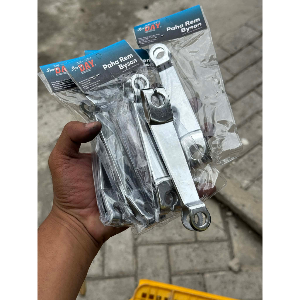 (BISA COD) PAHA REM BYSON PIJAKAN REM BYSON PAHA REM BYSON KROM CHROME PAHA REM BAJAJ KROM CHROME