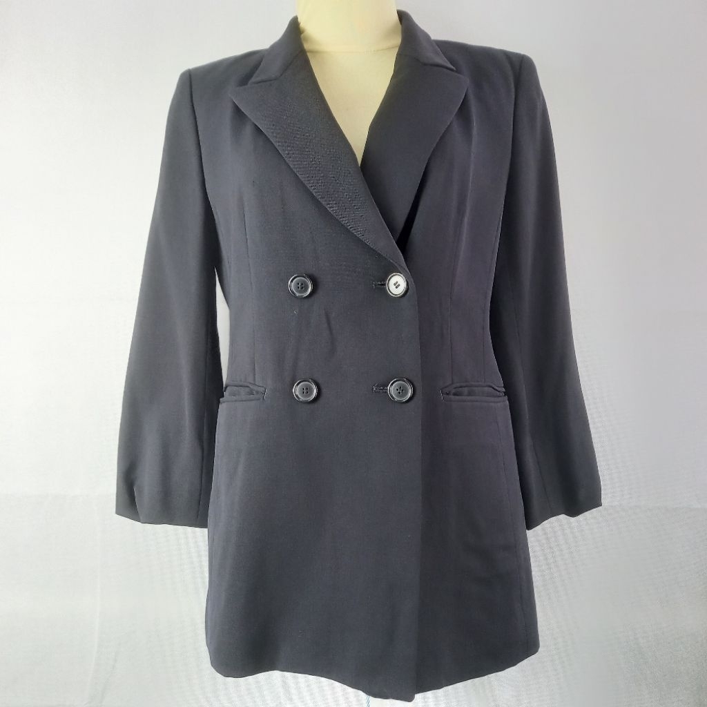 Comme Ca Du Mode - Blazer Plain Black