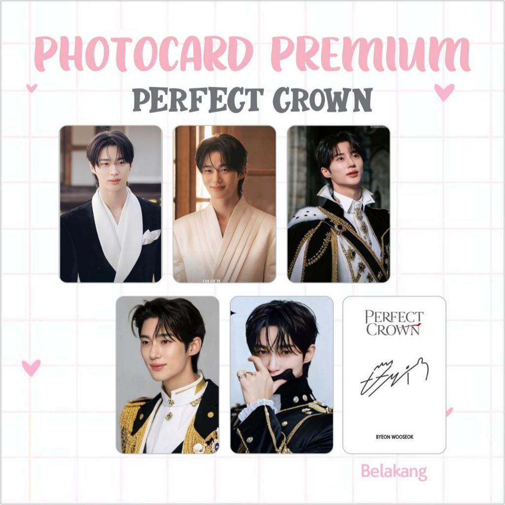 PHOTOCARD PC Pahe BYEON WOO SEOK ryu sunjae Lovely runner dan MOON SANGMIN KIM JAEWON
