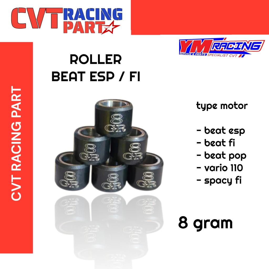 ROLLER/LOLER BEAT FI 8 GRAM 1 SET ISI 6 BUTIR / ROLLER 8 GRAM BEAT ESP | ROLLER 8 G SCOOPY FI/ESP ( 