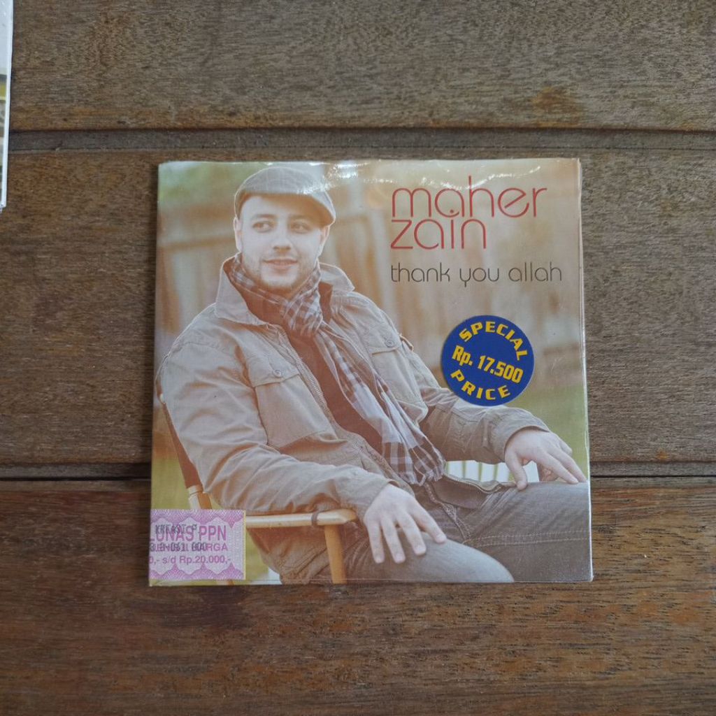 VCD segel Maher Zain Thank You Allah/2011 awakening records