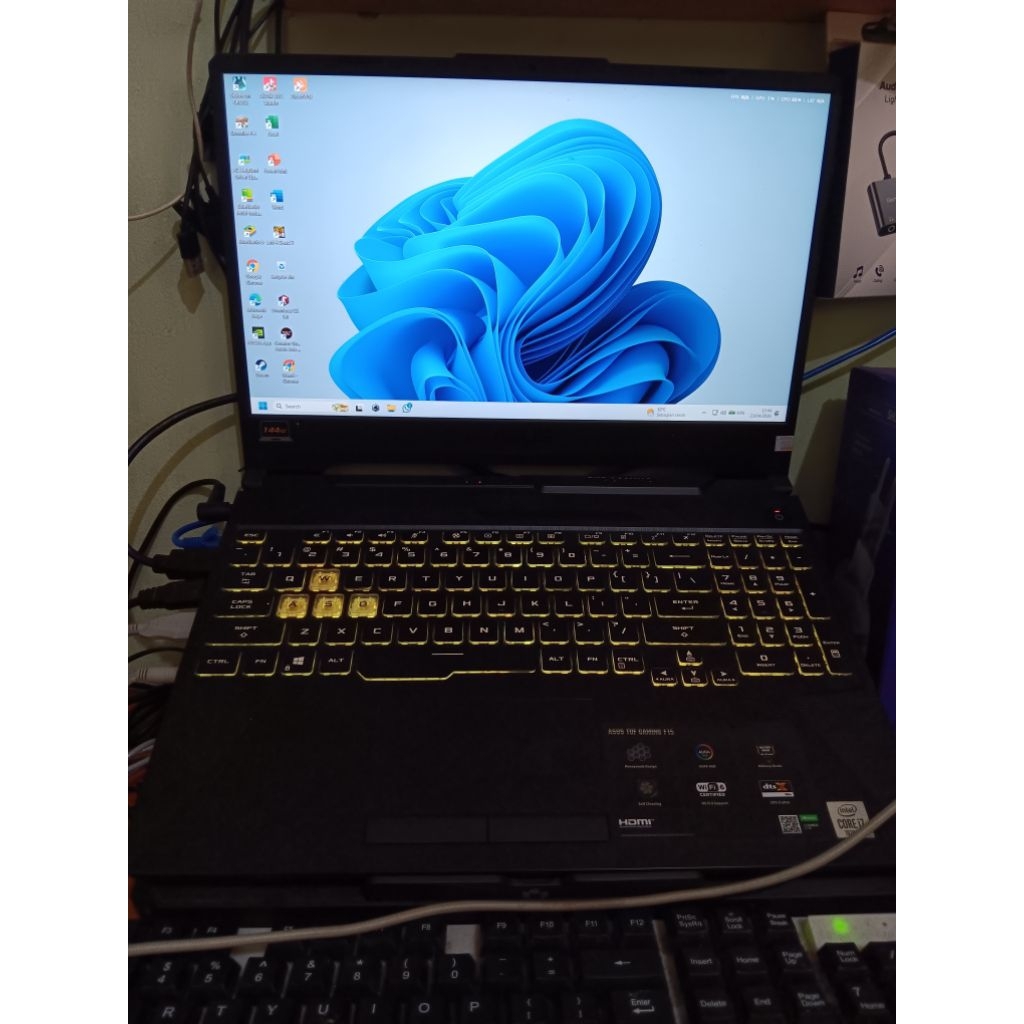 Latop Asus TUF Gaming F15 FX506LH/SSD500GB/I7gen10/ram16Gb